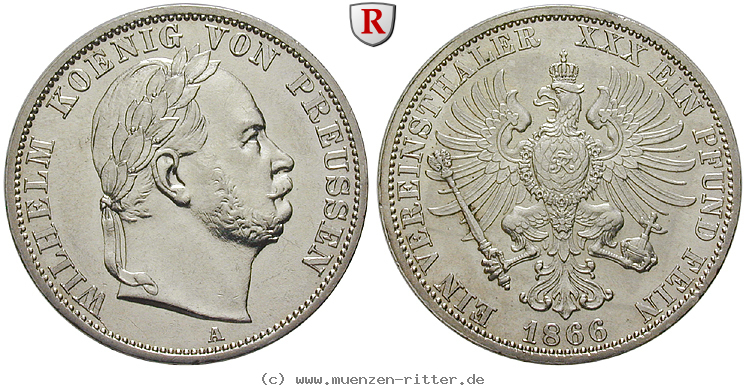 Klicken Sie auf das Bild um es auf Ihrem Rechner zu speichern brandenburg-preussen-wilhelm-i-siegestaler/11747.jpg