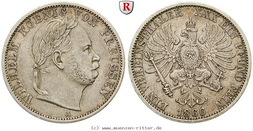 Klicken Sie auf das Bild um es auf Ihrem Rechner zu speichern brandenburg-preussen-wilhelm-i-siegestaler/35398.jpg