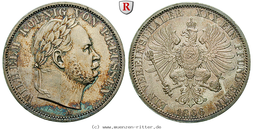 Klicken Sie auf das Bild um es auf Ihrem Rechner zu speichern brandenburg-preussen-wilhelm-i-siegestaler/46029.jpg