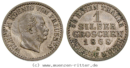 Klicken Sie auf das Bild um es auf Ihrem Rechner zu speichern brandenburg-preussen-wilhelm-i-silbergroschen/18047.jpg