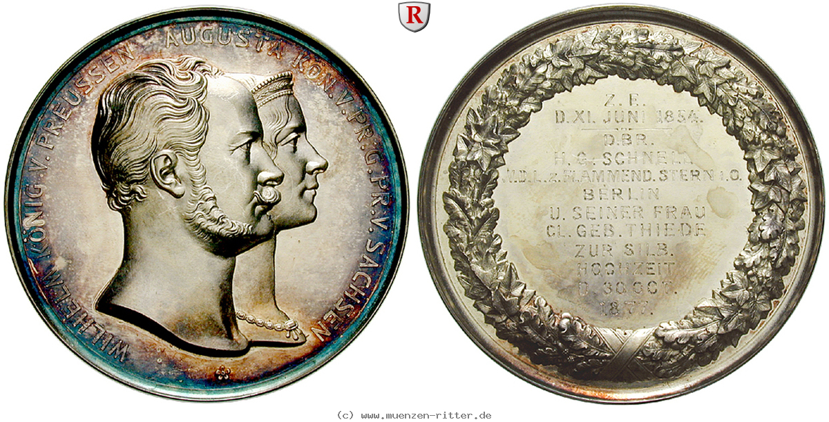 Klicken Sie auf das Bild um es auf Ihrem Rechner zu speichern brandenburg-preussen-wilhelm-i-silbermedaille/51416.jpg