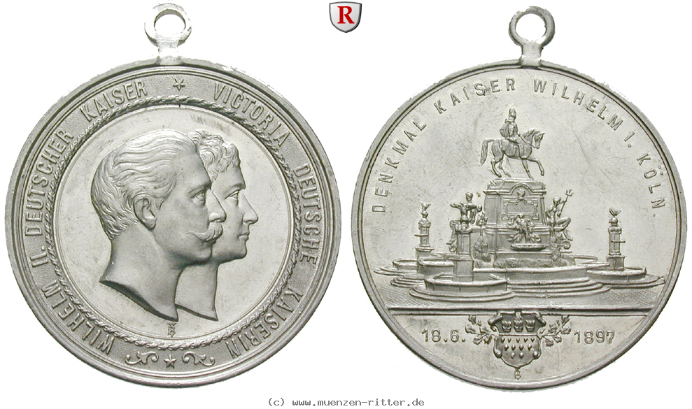 brandenburg-preussen-wilhelm-ii-aluminiummedaille/43542.jpg