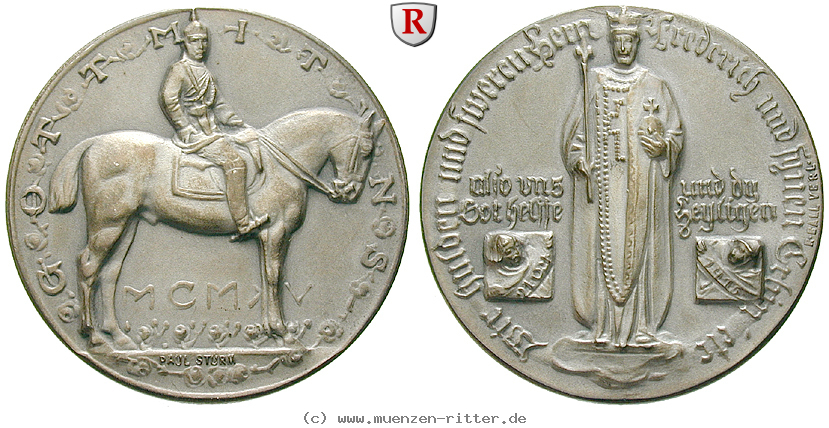 Klicken Sie auf das Bild um es auf Ihrem Rechner zu speichern brandenburg-preussen-wilhelm-ii-silbermedaille/35150.jpg