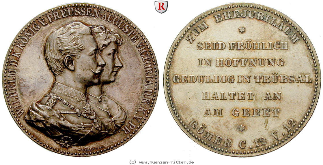 Klicken Sie auf das Bild um es auf Ihrem Rechner zu speichern brandenburg-preussen-wilhelm-ii-silbermedaille/43539.jpg