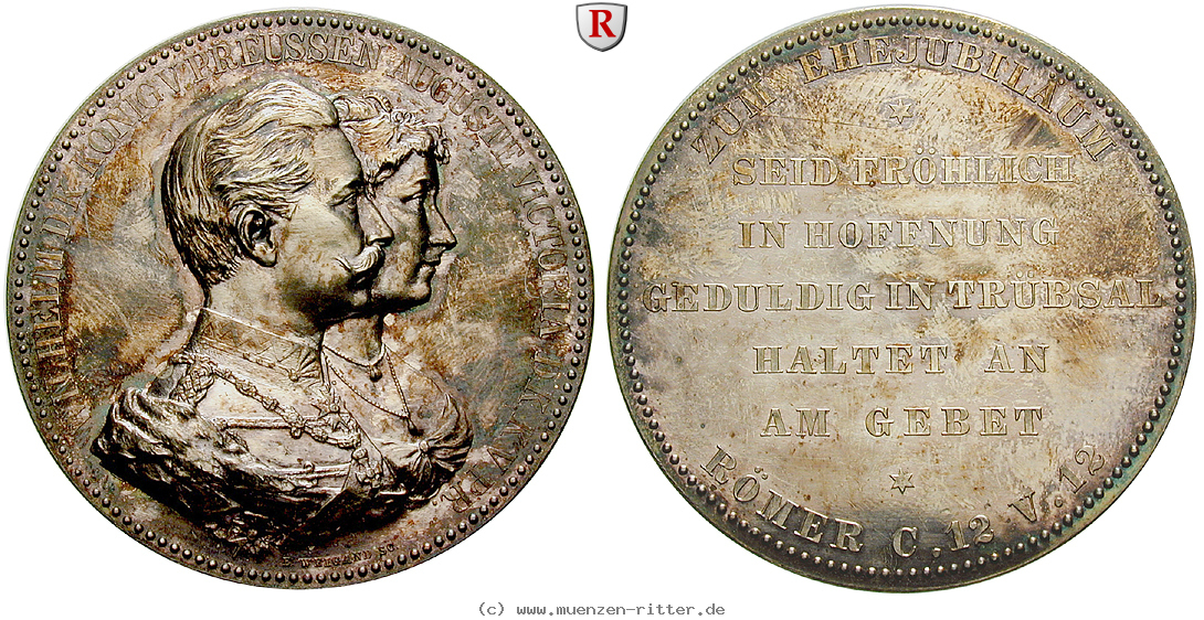 Klicken Sie auf das Bild um es auf Ihrem Rechner zu speichern brandenburg-preussen-wilhelm-ii-silbermedaille/52784.jpg