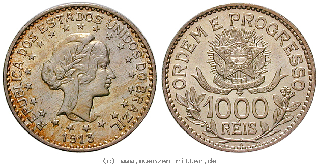 Klicken Sie auf das Bild um es auf Ihrem Rechner zu speichern brasilien-republik-1000-reis/13860.jpg