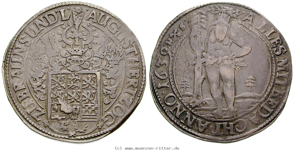 Klicken Sie auf das Bild um es auf Ihrem Rechner zu speichern braunschweig-august-der-juengere-taler/22169.jpg