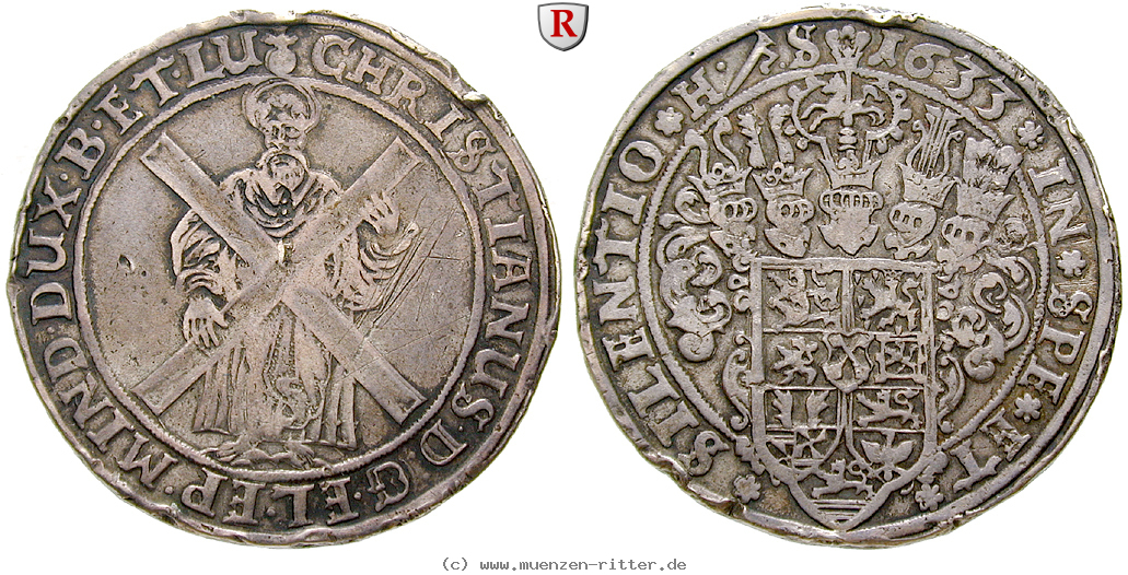 Klicken Sie auf das Bild um es auf Ihrem Rechner zu speichern braunschweig-christian-von-minden-reichstaler/29389.jpg