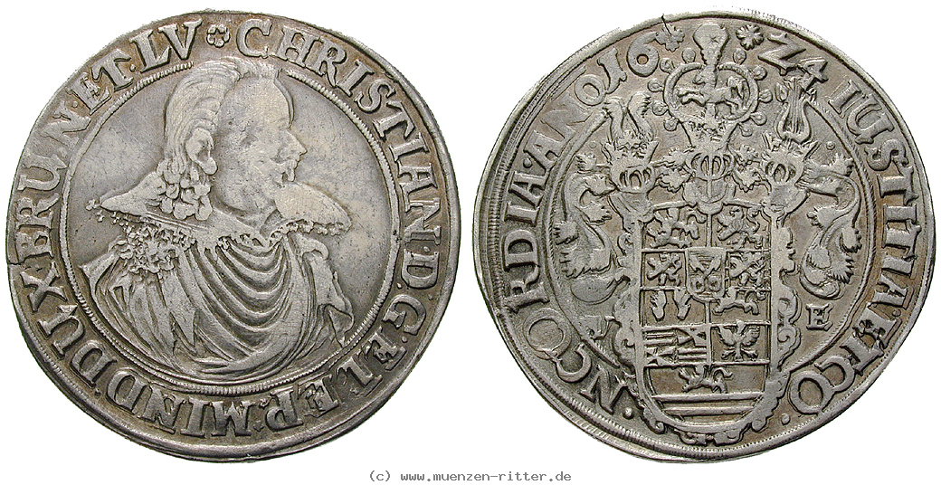 Klicken Sie auf das Bild um es auf Ihrem Rechner zu speichern braunschweig-christian-von-minden-taler/22229.jpg