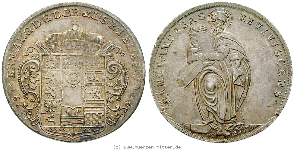 Klicken Sie auf das Bild um es auf Ihrem Rechner zu speichern braunschweig-ernst-august-taler/32729.jpg