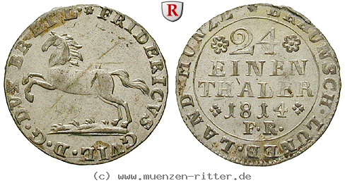 Klicken Sie auf das Bild um es auf Ihrem Rechner zu speichern braunschweig-friedrich-wilhelm-1-24-taler/31395.jpg