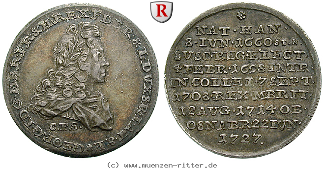 Klicken Sie auf das Bild um es auf Ihrem Rechner zu speichern braunschweig-georg-i-ludwig-1-4-reichstaler/92168.jpg