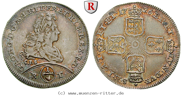 Klicken Sie auf das Bild um es auf Ihrem Rechner zu speichern braunschweig-georg-i-ludwig-1-8-taler/75475.jpg