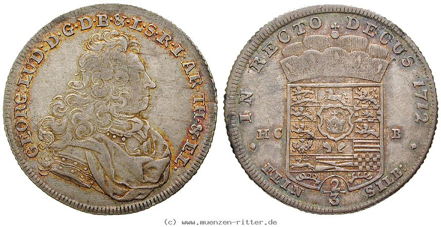 Klicken Sie auf das Bild um es auf Ihrem Rechner zu speichern braunschweig-georg-i-ludwig-2-3-taler/75417.jpg