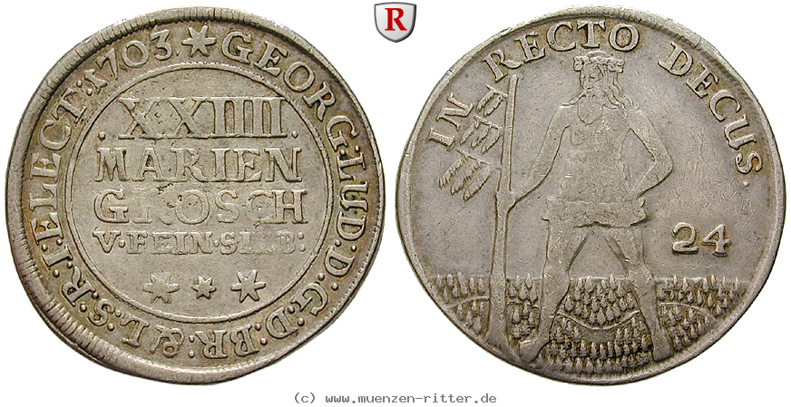 Klicken Sie auf das Bild um es auf Ihrem Rechner zu speichern braunschweig-georg-i-ludwig-24-mariengroschen/100826.jpg