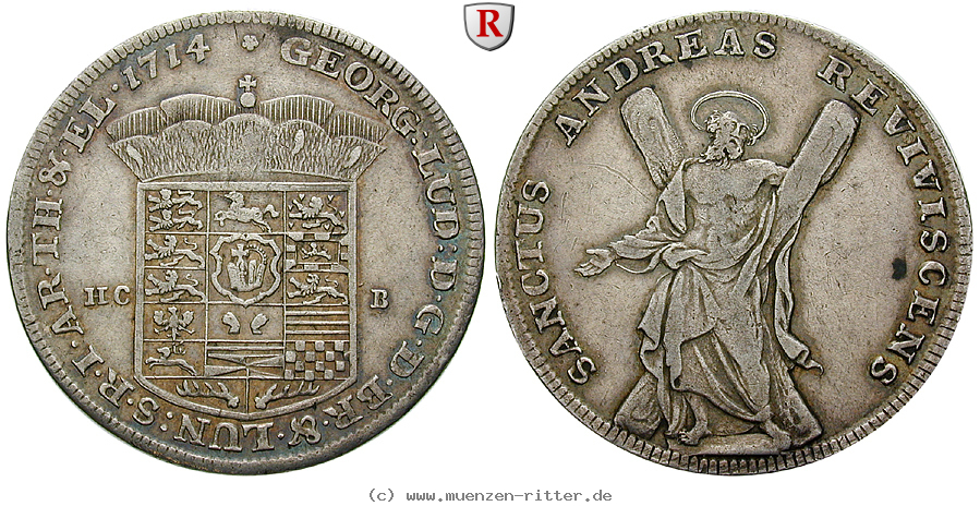 Klicken Sie auf das Bild um es auf Ihrem Rechner zu speichern braunschweig-georg-i-ludwig-reichstaler/81160.jpg