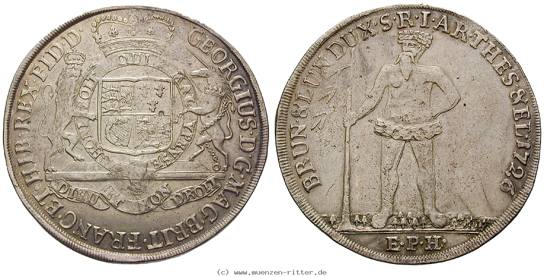Klicken Sie auf das Bild um es auf Ihrem Rechner zu speichern braunschweig-georg-i-ludwig-taler/22290.jpg
