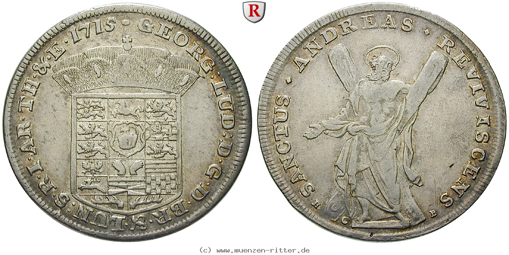 Klicken Sie auf das Bild um es auf Ihrem Rechner zu speichern braunschweig-georg-i-ludwig-taler/65916.jpg