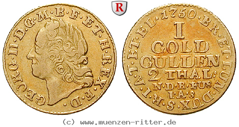 Klicken Sie auf das Bild um es auf Ihrem Rechner zu speichern braunschweig-georg-ii-goldgulden-2-taler/77405.jpg
