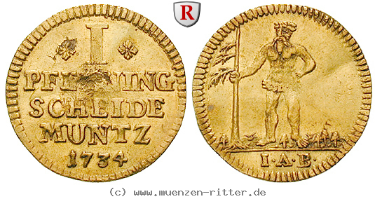 Klicken Sie auf das Bild um es auf Ihrem Rechner zu speichern braunschweig-georg-ii-pfennig-goldabschlag/31224.jpg