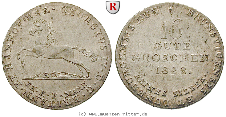 Klicken Sie auf das Bild um es auf Ihrem Rechner zu speichern braunschweig-georg-iv-16-gute-groschen/54423.jpg