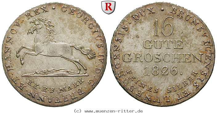 Klicken Sie auf das Bild um es auf Ihrem Rechner zu speichern braunschweig-georg-iv-16-gute-groschen/75540.jpg