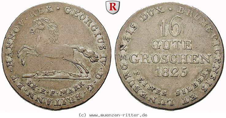 Klicken Sie auf das Bild um es auf Ihrem Rechner zu speichern braunschweig-georg-iv-16-gute-groschen/93841.jpg