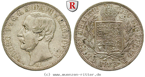 Klicken Sie auf das Bild um es auf Ihrem Rechner zu speichern braunschweig-georg-v-1-6-taler/29823.jpg