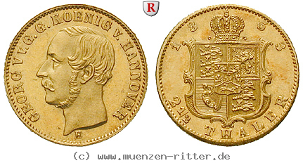Klicken Sie auf das Bild um es auf Ihrem Rechner zu speichern braunschweig-georg-v-2-1-2-taler/55520.jpg