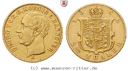 Klicken Sie auf das Bild um es auf Ihrem Rechner zu speichern braunschweig-georg-v-2-1-2-taler/81311.jpg