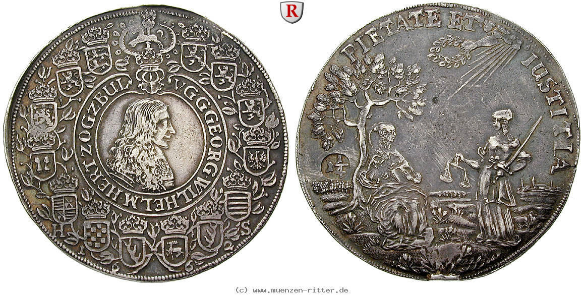 Klicken Sie auf das Bild um es auf Ihrem Rechner zu speichern braunschweig-georg-wilhelm-loeser-zu-1-1-4-reichstalern/81151.jpg