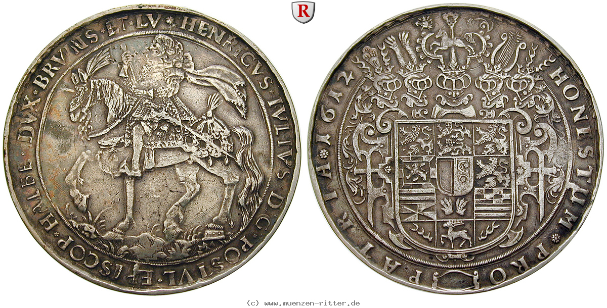 Klicken Sie auf das Bild um es auf Ihrem Rechner zu speichern braunschweig-heinrich-julius-loeser-zu-2-reichstalern/98962.jpg