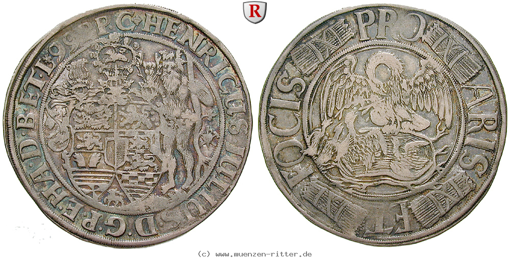 Klicken Sie auf das Bild um es auf Ihrem Rechner zu speichern braunschweig-heinrich-julius-reichstaler/25505.jpg
