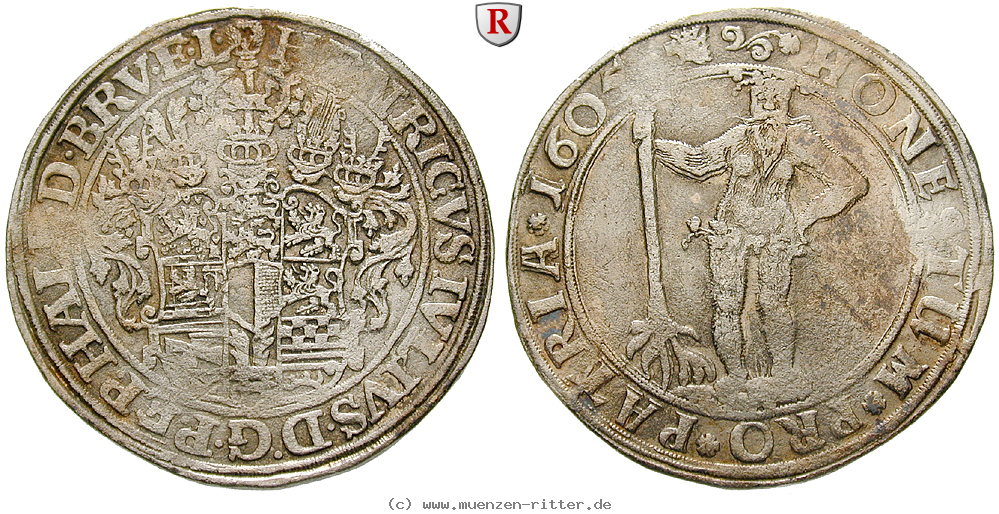 Klicken Sie auf das Bild um es auf Ihrem Rechner zu speichern braunschweig-heinrich-julius-reichstaler/51553.jpg