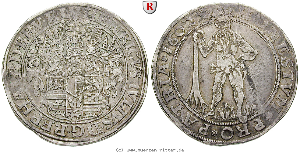 Klicken Sie auf das Bild um es auf Ihrem Rechner zu speichern braunschweig-heinrich-julius-reichstaler/76470.jpg