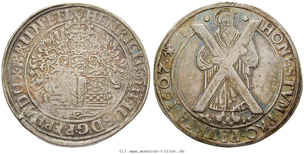 Klicken Sie auf das Bild um es auf Ihrem Rechner zu speichern braunschweig-heinrich-julius-taler/22157.jpg