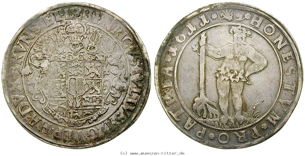 Klicken Sie auf das Bild um es auf Ihrem Rechner zu speichern braunschweig-heinrich-julius-taler/32491.jpg