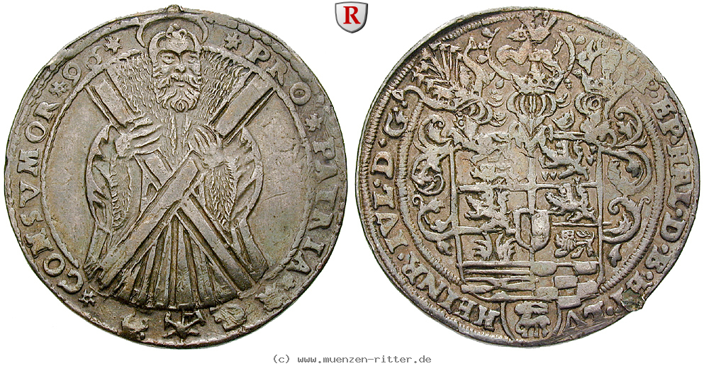 Klicken Sie auf das Bild um es auf Ihrem Rechner zu speichern braunschweig-heinrich-julius-taler/70788.jpg