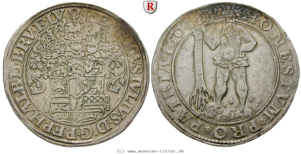 Klicken Sie auf das Bild um es auf Ihrem Rechner zu speichern braunschweig-heinrich-julius-taler/73975.jpg