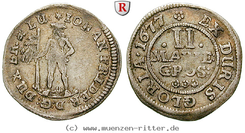Klicken Sie auf das Bild um es auf Ihrem Rechner zu speichern braunschweig-johann-friedrich-2-mariengroschen/97215.jpg