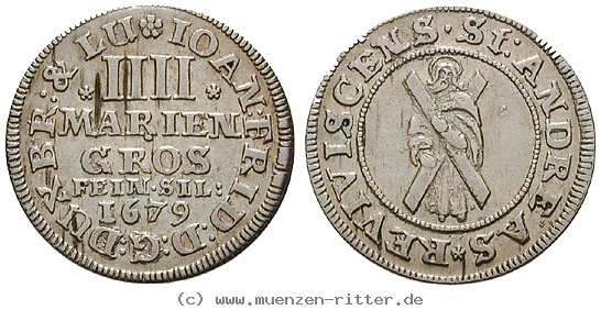 Klicken Sie auf das Bild um es auf Ihrem Rechner zu speichern braunschweig-johann-friedrich-4-mariengroschen/15668.jpg