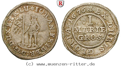 Klicken Sie auf das Bild um es auf Ihrem Rechner zu speichern braunschweig-johann-friedrich-mariengroschen/29756.jpg