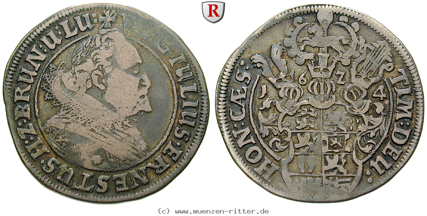 Klicken Sie auf das Bild um es auf Ihrem Rechner zu speichern braunschweig-julius-ernst-1-2-reichstaler/92164.jpg