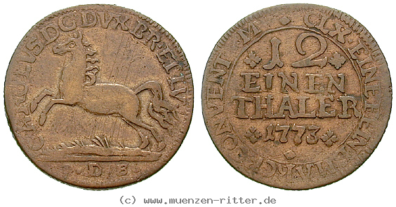 Klicken Sie auf das Bild um es auf Ihrem Rechner zu speichern braunschweig-karl-1-12-taler/22204.jpg
