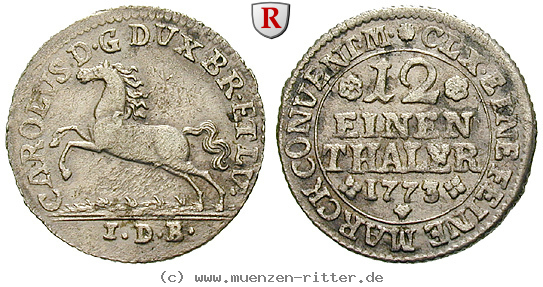 Klicken Sie auf das Bild um es auf Ihrem Rechner zu speichern braunschweig-karl-1-12-taler/29796.jpg
