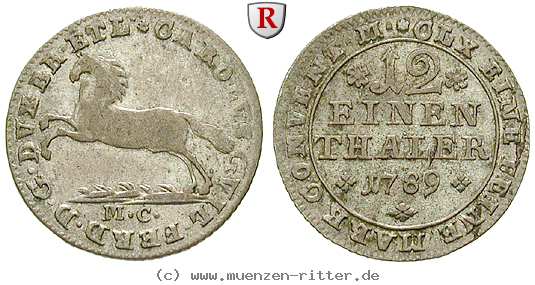 Klicken Sie auf das Bild um es auf Ihrem Rechner zu speichern braunschweig-karl-wilhelm-ferdinand-1-12-taler/34663.jpg