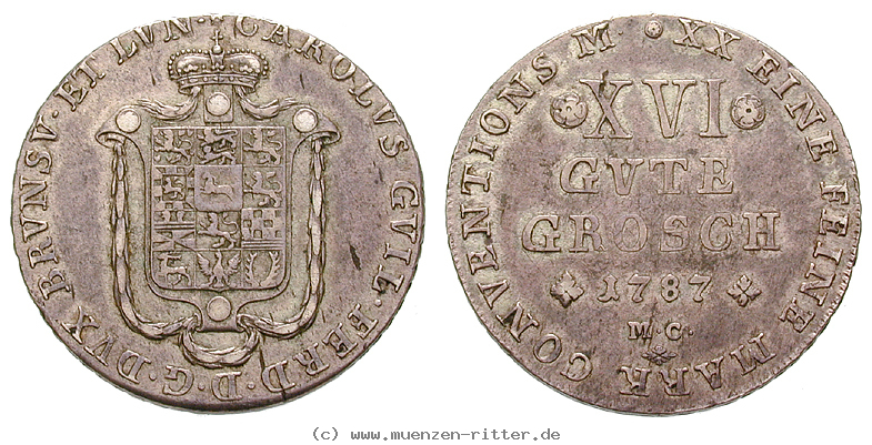 Klicken Sie auf das Bild um es auf Ihrem Rechner zu speichern braunschweig-karl-wilhelm-ferdinand-16-gute-groschen/eadt2443.jpg