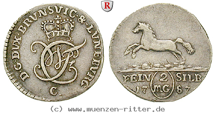 Klicken Sie auf das Bild um es auf Ihrem Rechner zu speichern braunschweig-karl-wilhelm-ferdinand-2-mariengroschen/46853.jpg