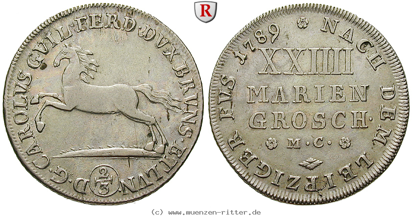 Klicken Sie auf das Bild um es auf Ihrem Rechner zu speichern braunschweig-karl-wilhelm-ferdinand-24-mariengroschen/22025.jpg
