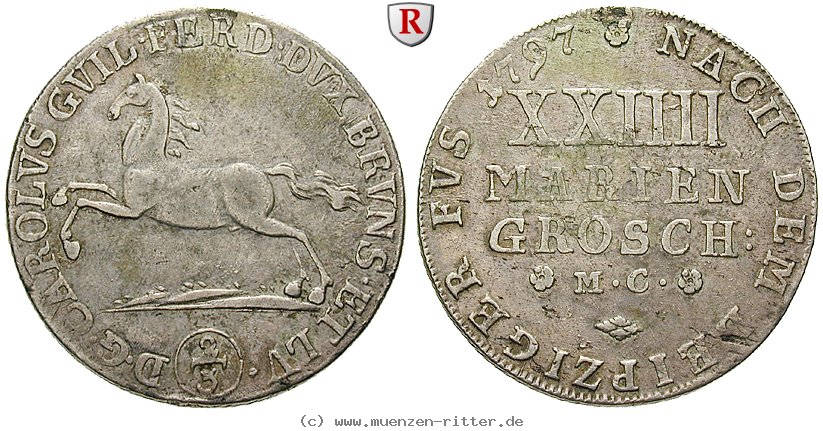 Klicken Sie auf das Bild um es auf Ihrem Rechner zu speichern braunschweig-karl-wilhelm-ferdinand-24-mariengroschen/73342.jpg